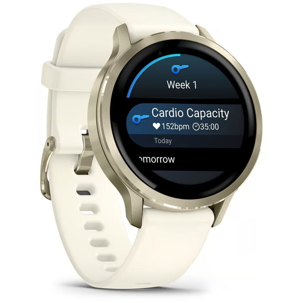 RELOJ GARMIN VENU 4 41 MM DORADO BISEL