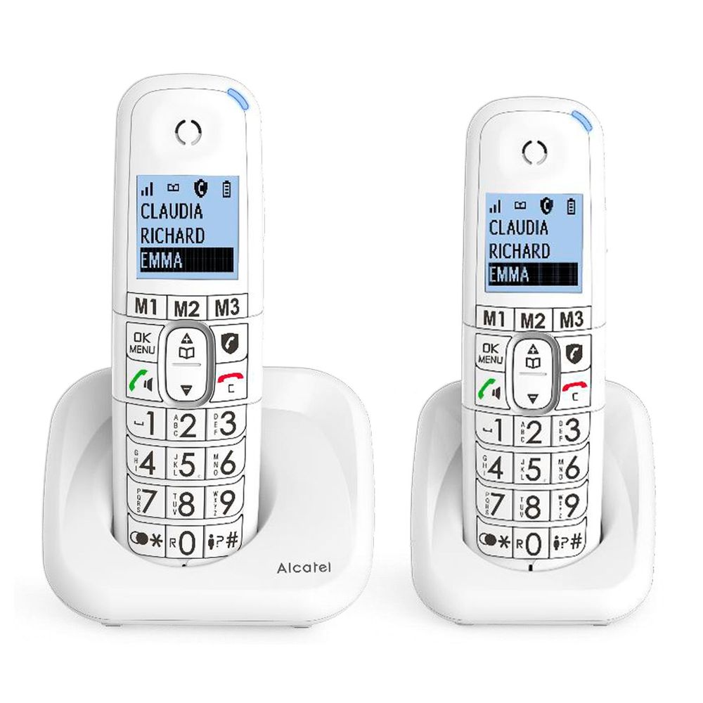 TELEFONO ALCATEL DEC XL785 DUO BLANCO