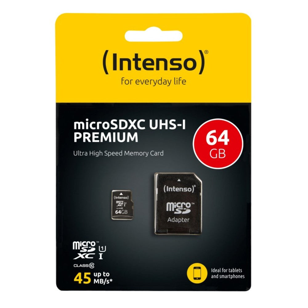 TARJETA INTENSO 3423490 HS-I 64GB SDXC -