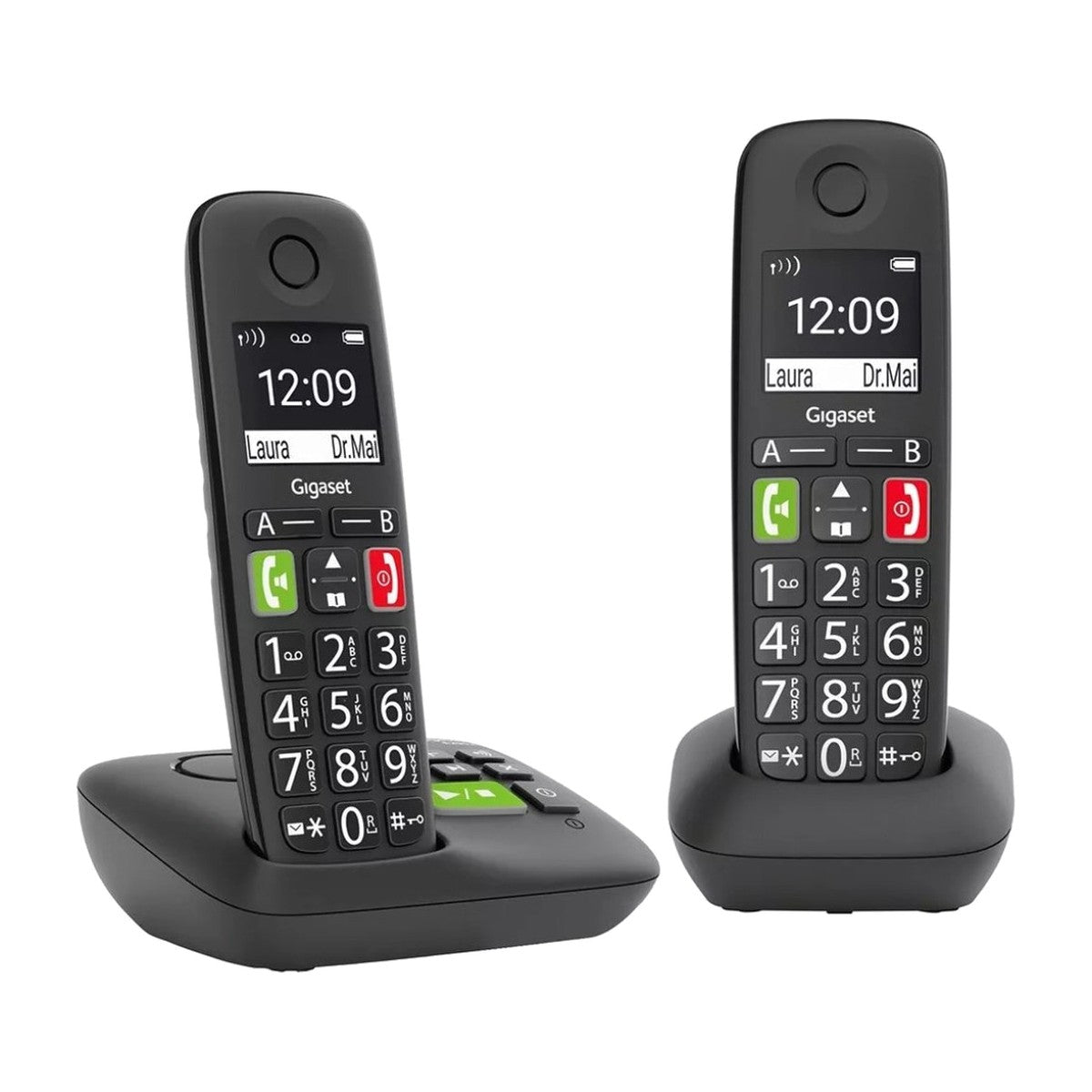 TELEFONO SIEMENS GIGASET E290 DUO BLACK