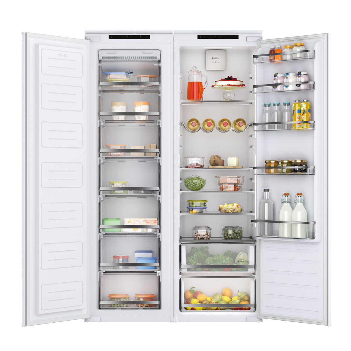 FRIG. HAIER HAMS518EW 1P E 1769X54 BLNCO