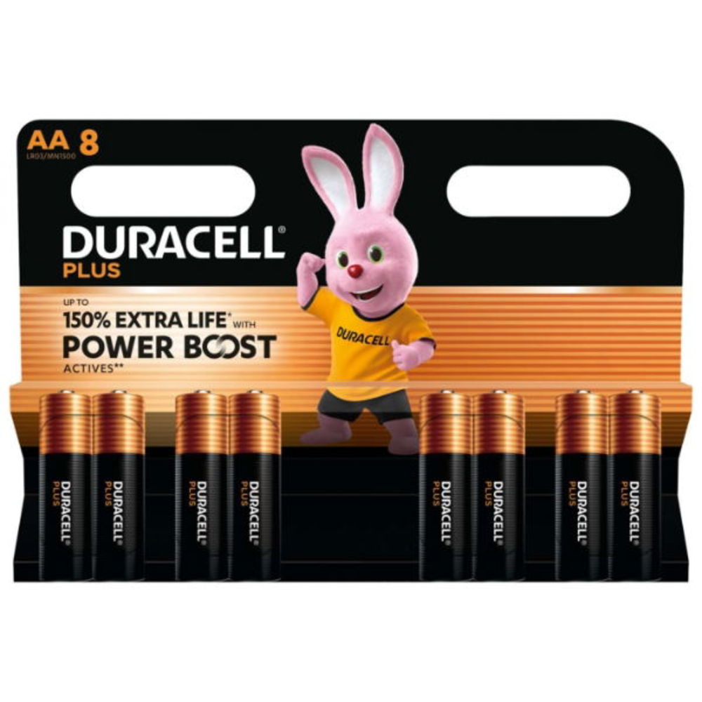 PILA DURACELL ALCAL.PLUS AA PBA LR06 K8