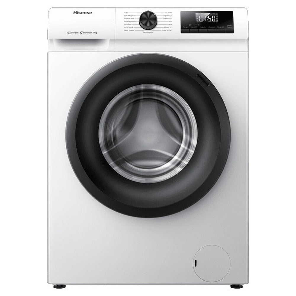 LAVADORA HISENSE WF1Q9041BW A 9KG 1400RP