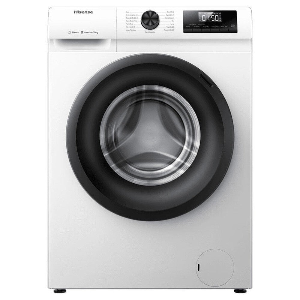 LAVADORA HISENSE WF1Q1041BW A 10KG 1400