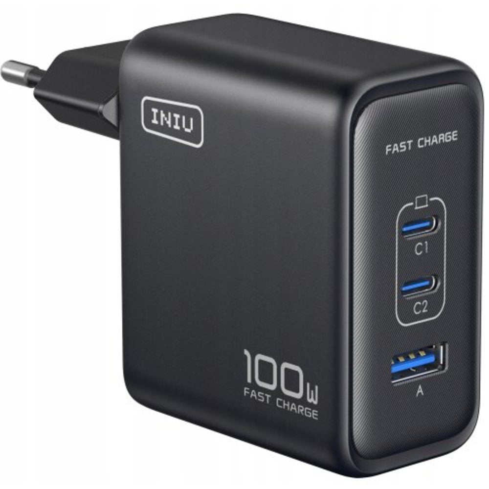 CARGADOR INIU LEOPARD 100W 2USB-C+1USB-A