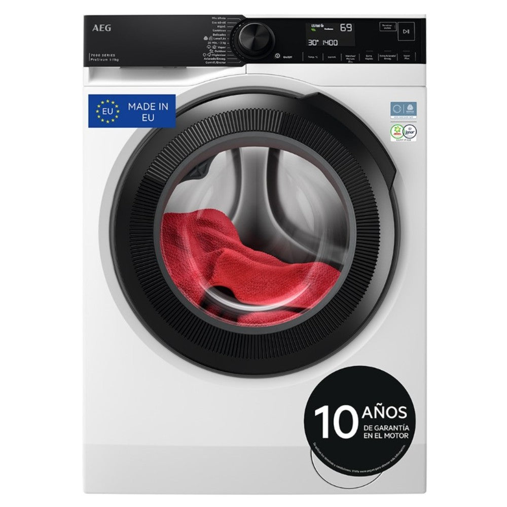 LAVADORA AEG LFSR7304L4BP A 11KG 1400RPM