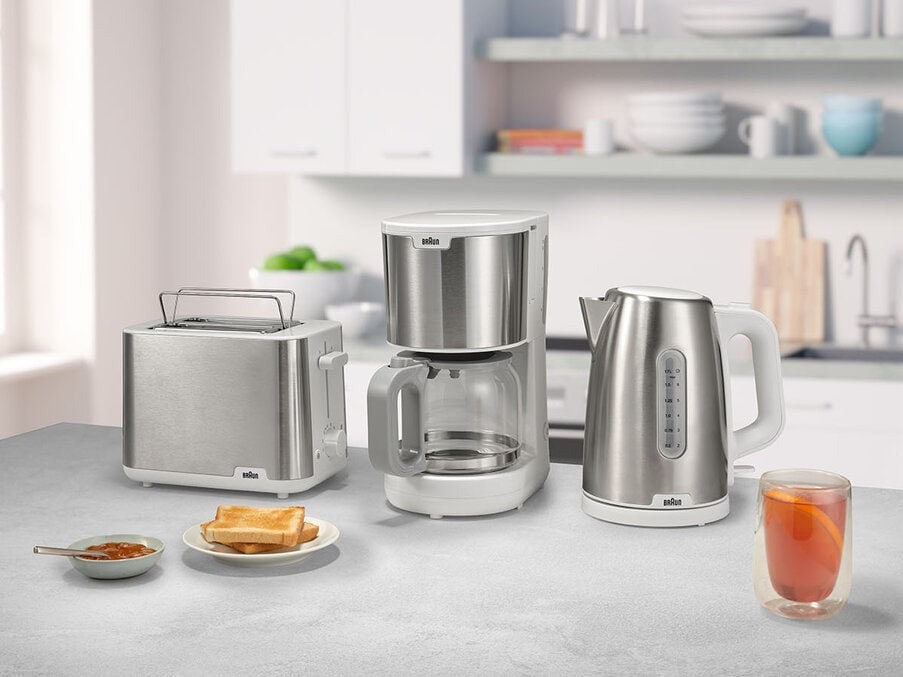 CAFETERA BRAUN KF1500WH 15T BLANCA