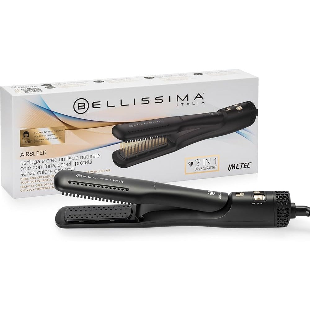 PLANCHA PELO IMETEC AIRSLEEK 2EN1 C/AIRE
