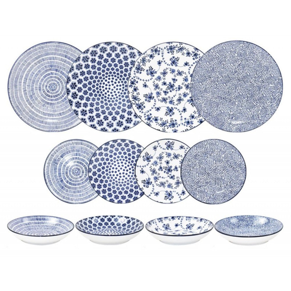 VAJILLA IBILI 691700 12PZS ARMONIA BLUE