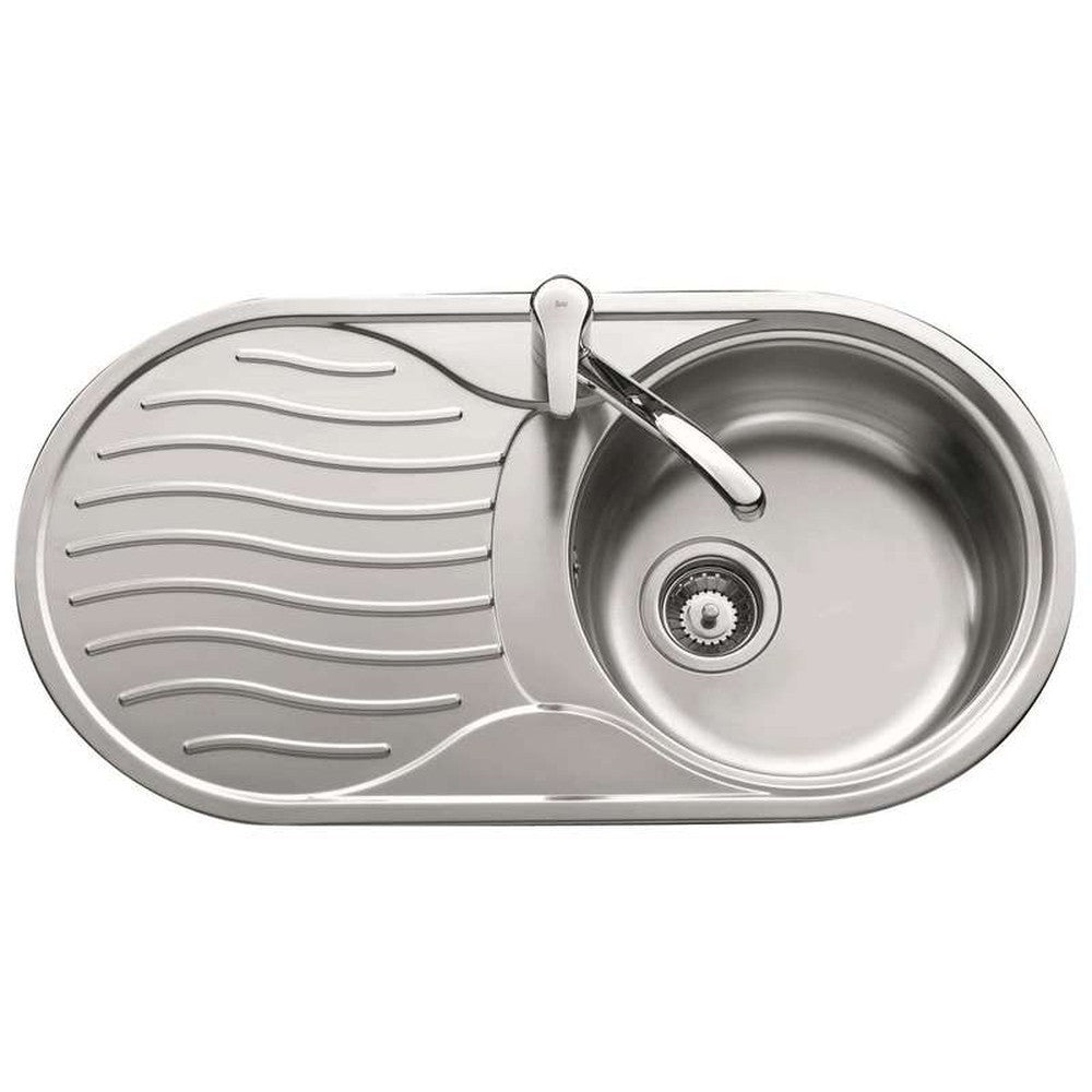 FREG TEKA DR-80 1C+1E IZQ INOX 11110009