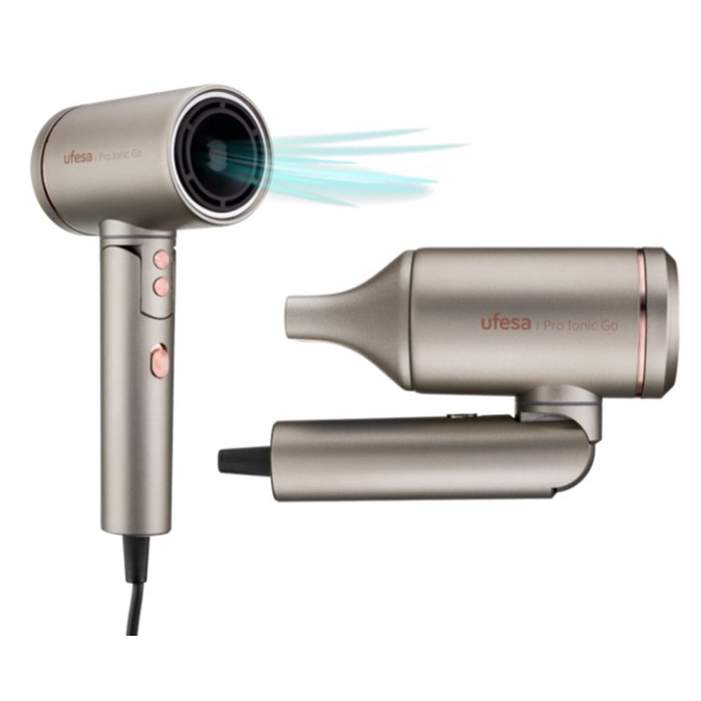 SECADOR UFESA PRO IONIC GO DUAL HEAT