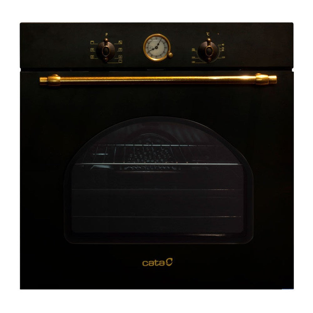 HORNO CATA MRA7108BK RUSTICO NEGRO