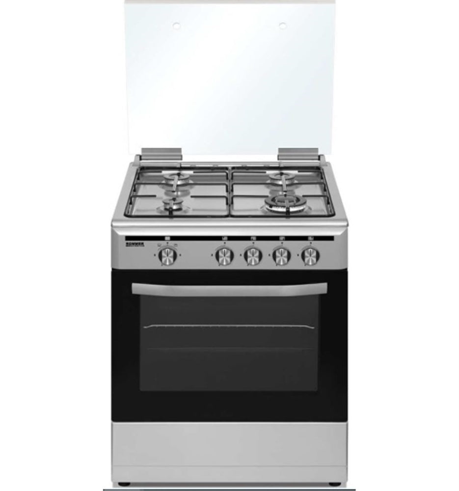 COCINA ROMMER VCH604FG INOX BUT 4GAS