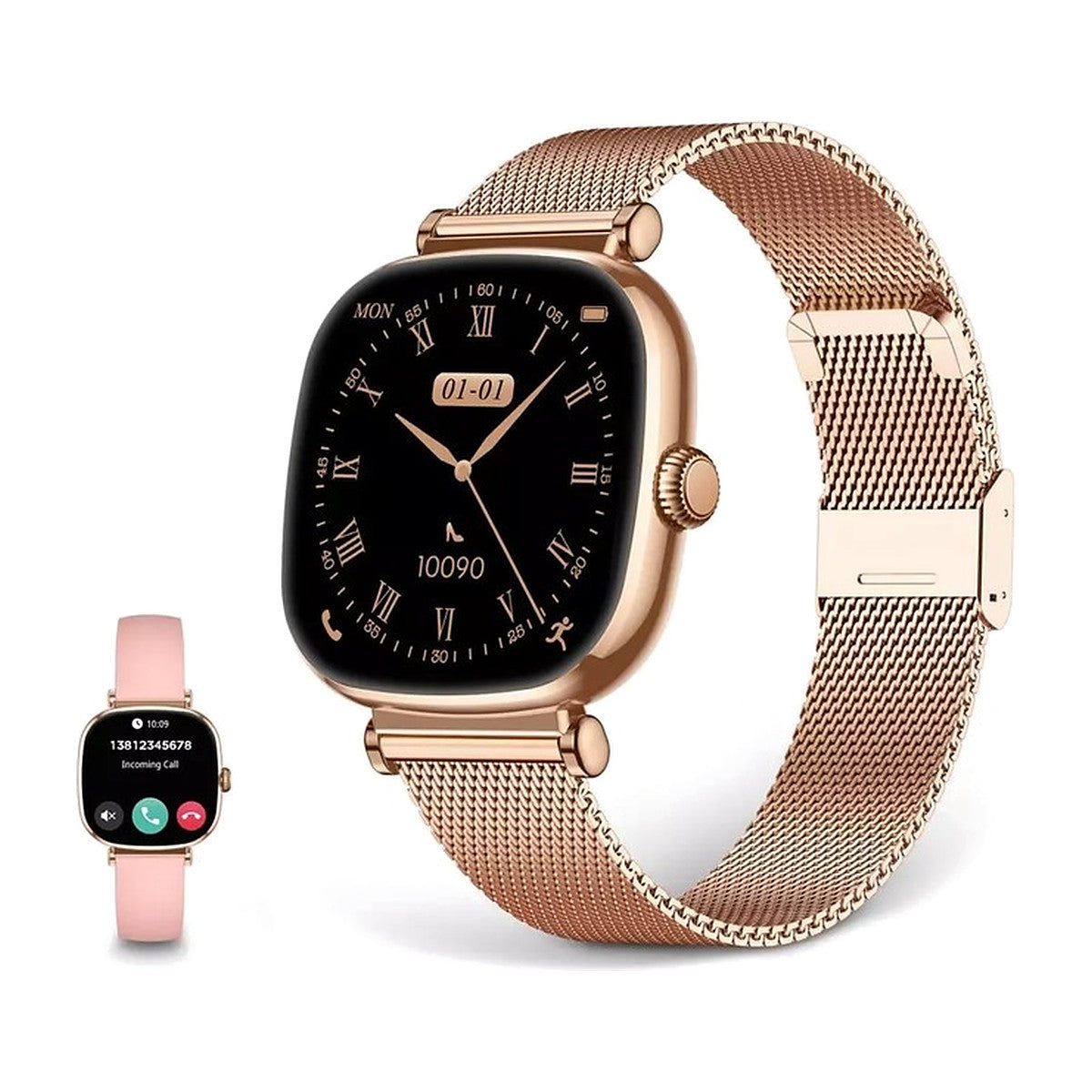 RELOJ KSIX IRIA AMOLED ROSA