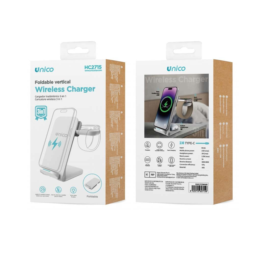CARGADOR UNICO HC2715 3 EN 1