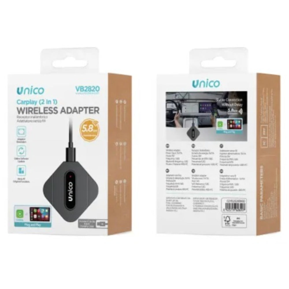 CARPLAY UNICO 2 EN 1 VB2820