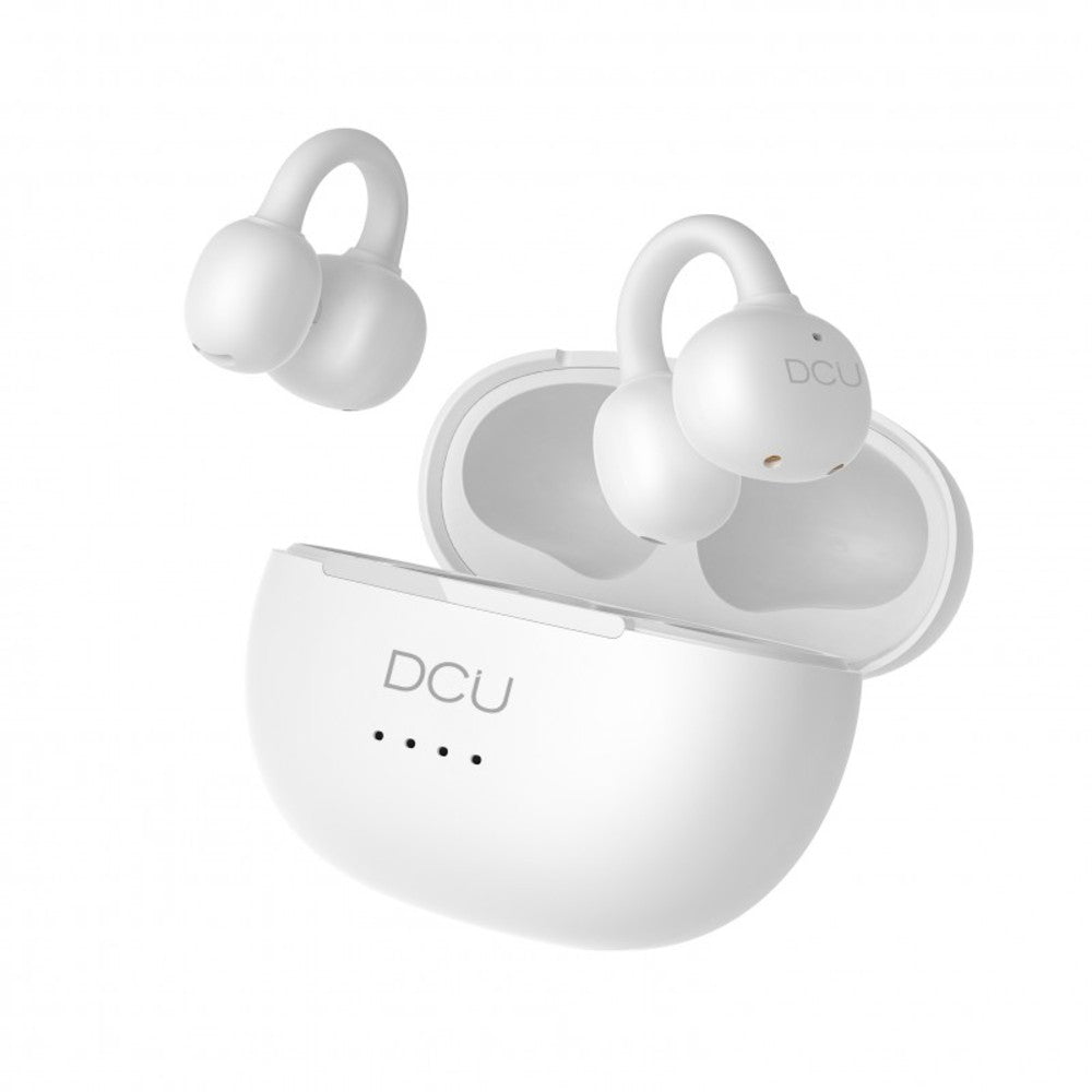 AURICULARES DCU AIRCLIP BLANCOS