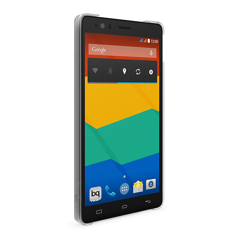 CARCASA BQ AQUARIS E6 BLACK CRISTAL CASE