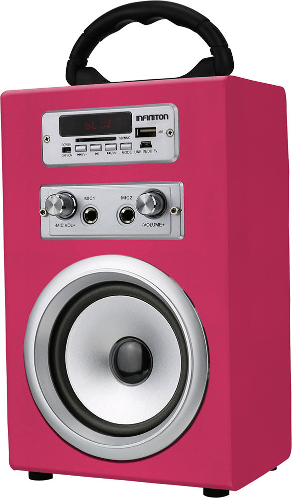 ALTAVOZ INFINITON K8ROSA 5W FM BLUETOO