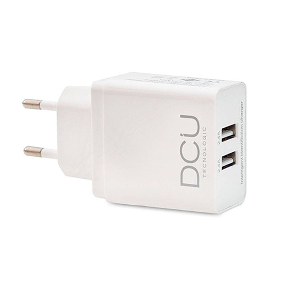ADAPTADOR USB RED DOBLE DCU 4.8A (373006