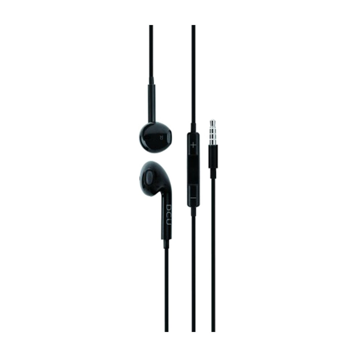AURICULARES DCU 34151001 NEGRO BOTON