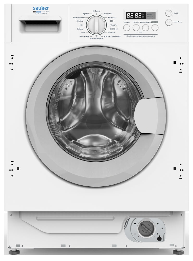 LAVADORA SAUBER SERIE 5-8140IT B 8K