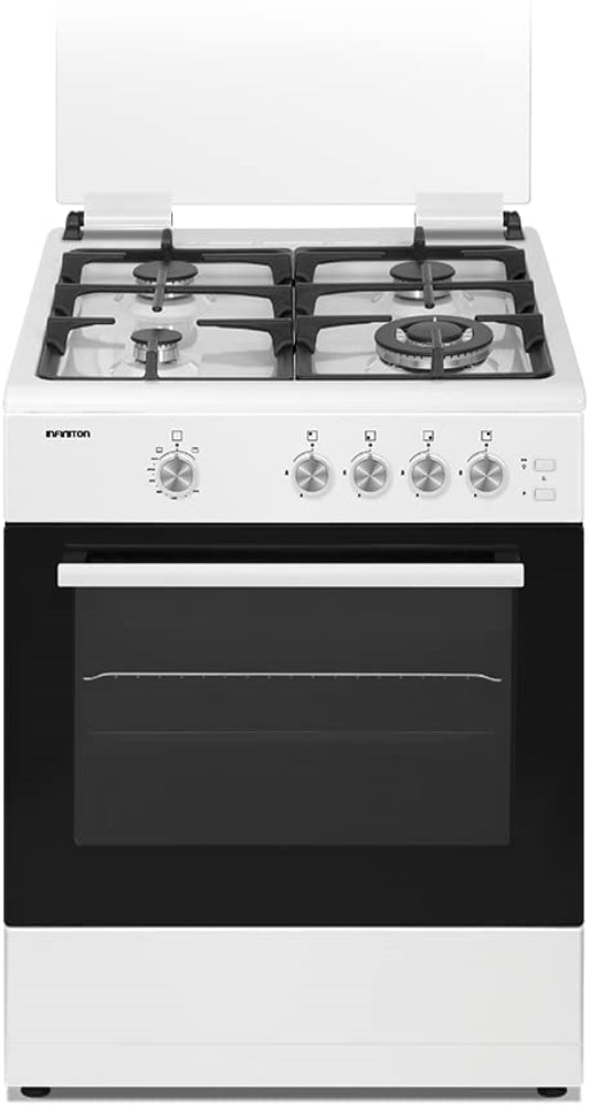 COCINA INFINITON CC60BLE 4GAS BLANCA