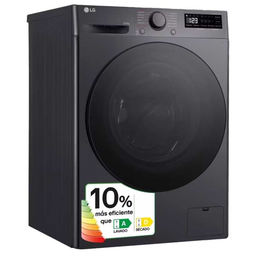 LAVADORA LG F4DR6009AGM A/D 9/6KG 1400RP