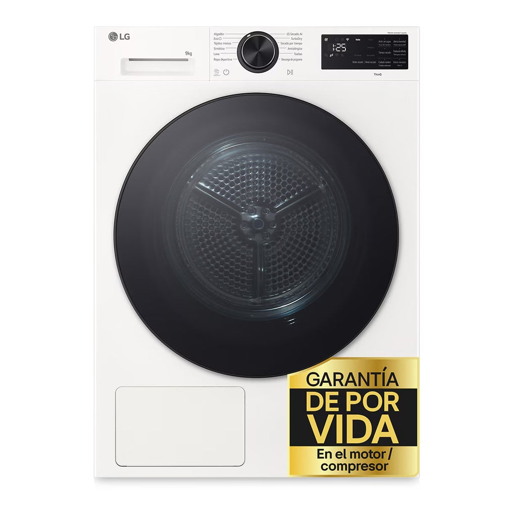 SECADORA LG RHX5009TLB B 9KG BLANCA - -