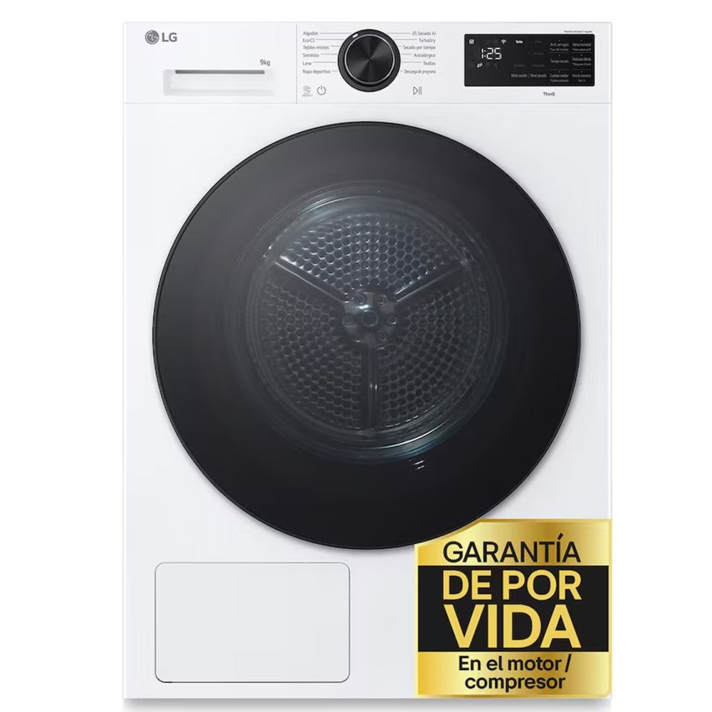 SECADORA LG RHX5010TLB C 10KG B.CALOR