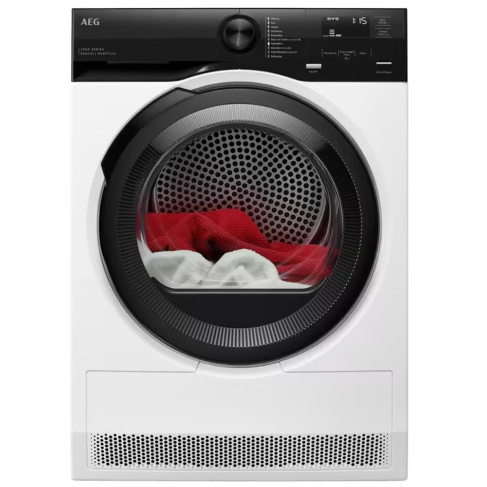 SECADORA AEG TE7G8CBOB C 8KG B.CALOR