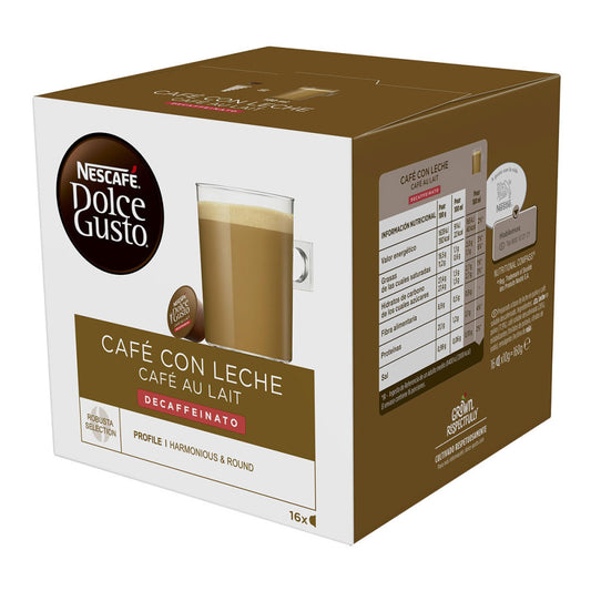 CAPSULAS NESTLE CAFE C/LECHE INTEN.CONJU