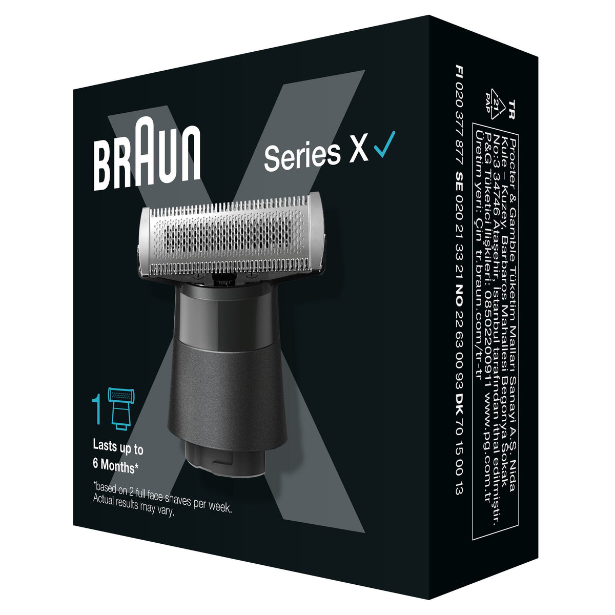 CABEZAL BRAUN XT20 X SCHERSYSTEM
