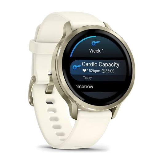 RELOJ GARMIN VENU 4 41 MM DORADO BISEL