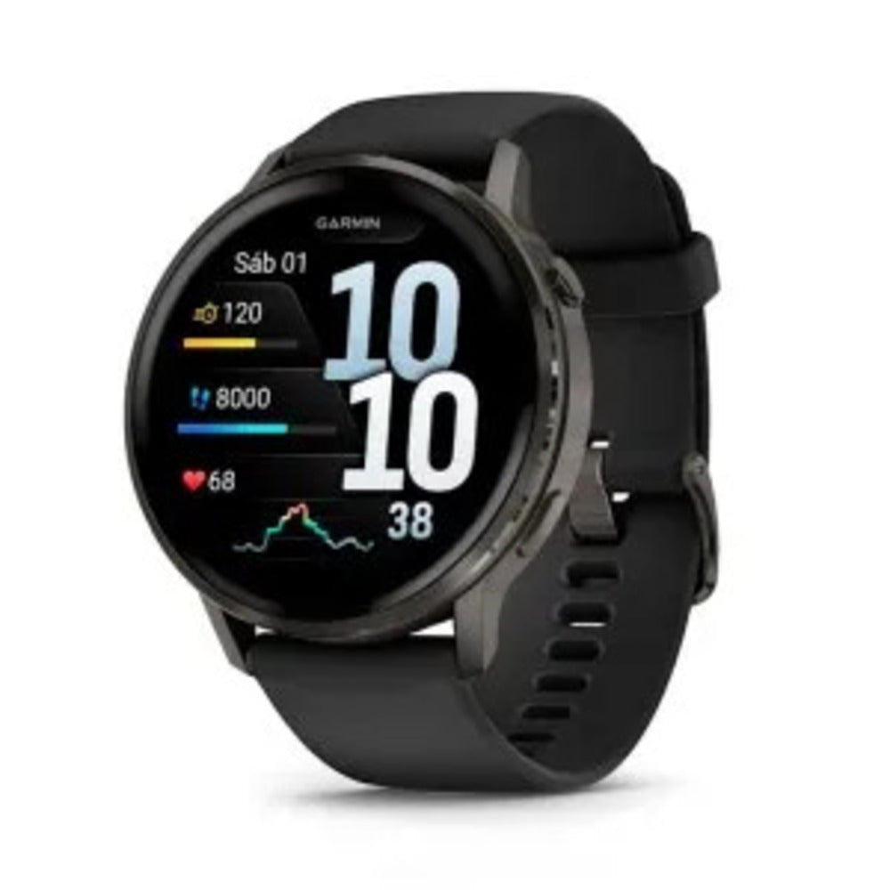 RELOJ GARMIN VENU 4 45 MM NEGRO BISEL