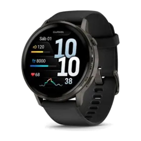RELOJ GARMIN VENU 4 45 MM NEGRO BISEL