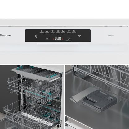 LAVAV. HISENSE HS643B90W B 15CUB BLANCO