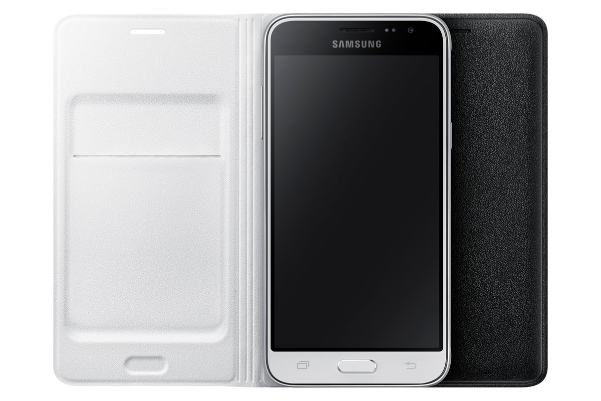 FUNDA MOVIL SAMSUNG FLIP COVER J3 NEGR