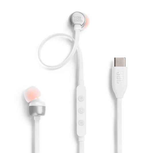 AURICULAR JBL TUNE 310 USB-C WHITE
