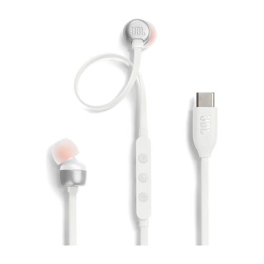 AURICULAR JBL TUNE 310 USB-C WHITE