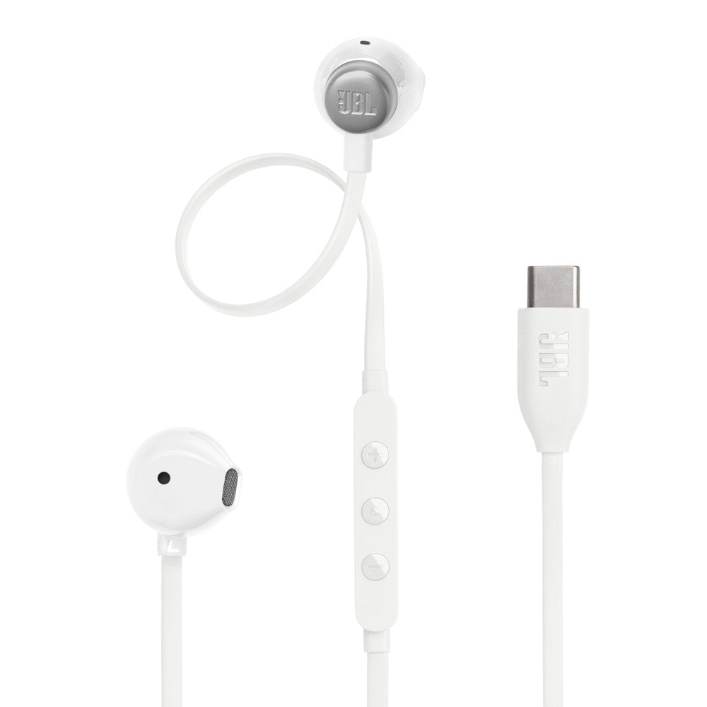 AURICULAR JBL TUNE 305C USB-C WHITE