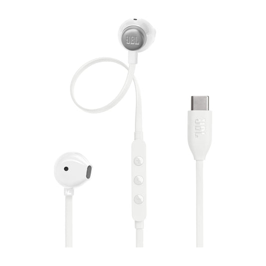 AURICULAR JBL TUNE 305C USB-C WHITE