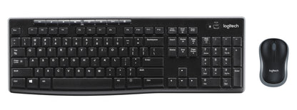 TECLADO+RATON LOGITECH MK270 WIRELES NGR