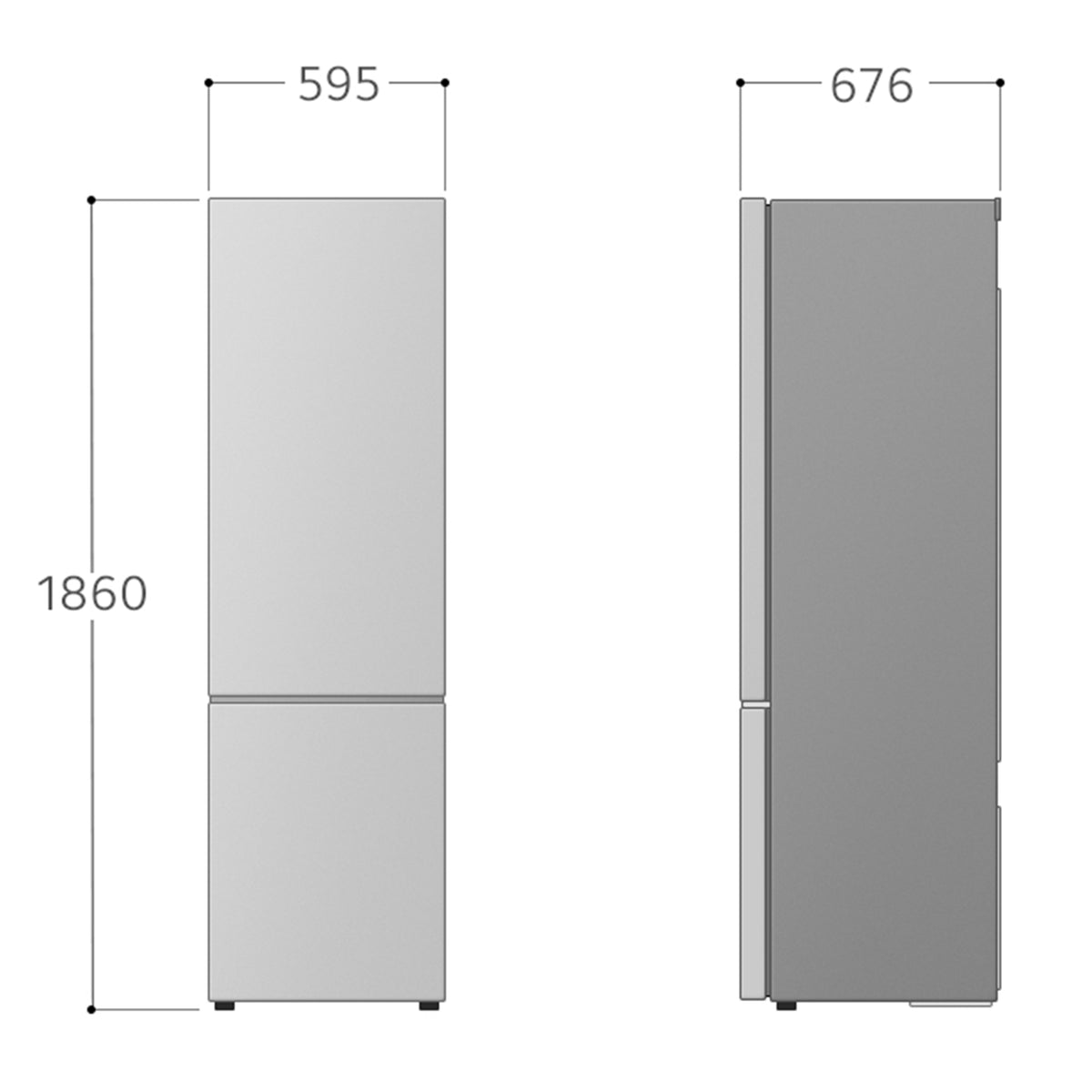 FRI.C LG GBG5160CEV C 186X59.5 INSTAVIEW