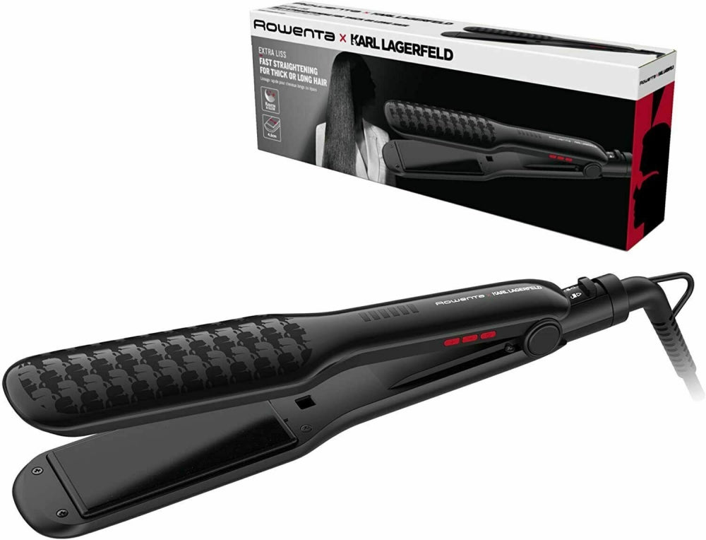 PLANCHA PELO ROWENTA SF411L K.LAGERFELD