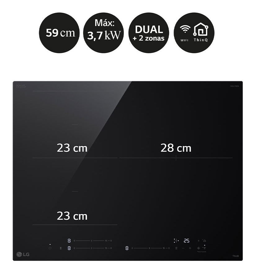 ENCIM LG CI5Z2420BN 3 INDUCCION 59CM