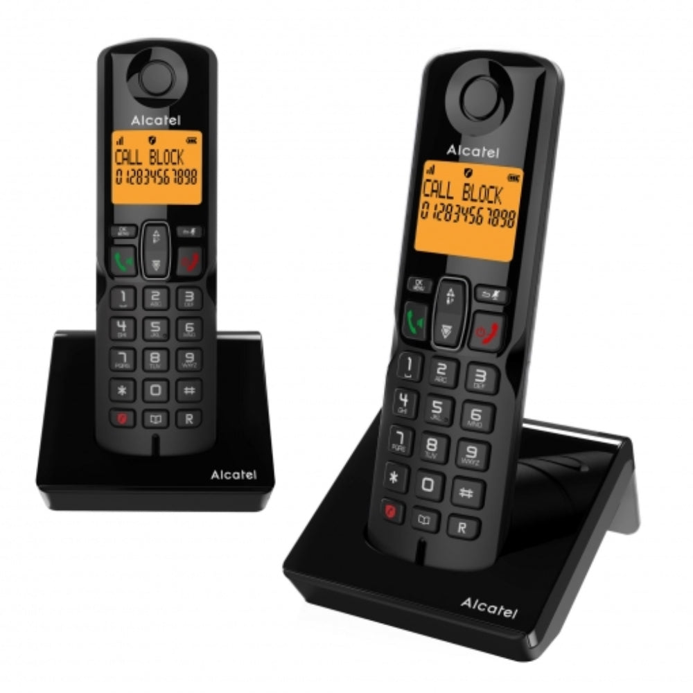 TELEFONO ALCATEL DEC S280 DUO BLACK