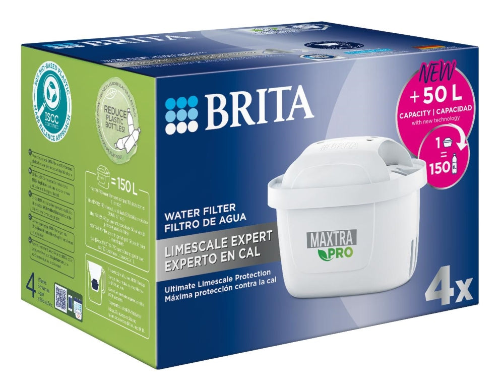 FILTRO BRITA PACK 4 MXPRO EXPERTO CAL4 -