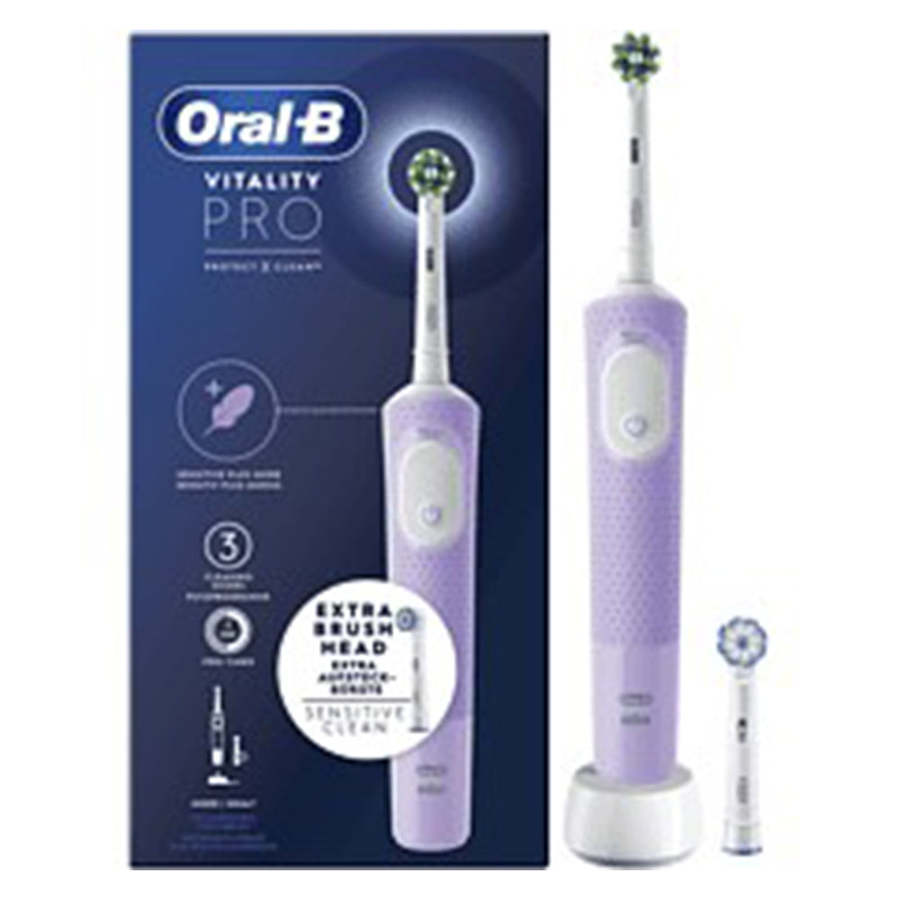 CEPILLO DENTAL BRAUN VITALITY PRO MORADO