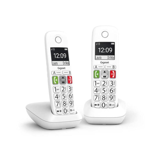 TELEFONO SIEMENS GIGASET E290 DUO WHITE